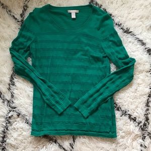 Emerald green Banana Republic sweater